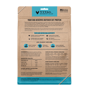 Vital Essentials Freeze-Dried Raw Beef Entrée for Dogs - Mini Nibs - 14 oz
