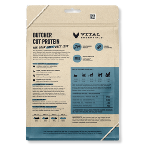 Vital Essentials Freeze-Dried Raw Beef and Chicken Entrée for Cats - Mini Nibs - 12 oz