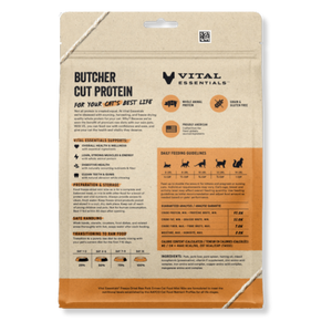 Vital Essentials Freeze-Dried Raw Pork Entrée for Cats - Mini Nibs - 12 oz