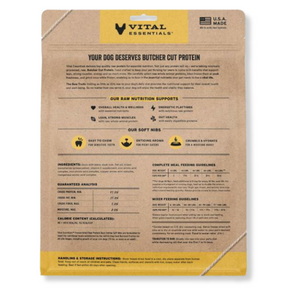 Vital Essentials Freeze-Dried Raw Duck Entrée for Dogs - Soft Nibs - 14 oz
