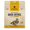 Vital Essentials Freeze-Dried Raw Duck Entrée for Dogs - Mini Patties - 14 oz