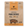 Vital Essentials Freeze-Dried Raw Pork Entrée for Dogs - Soft Nibs - 14 oz