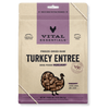 Vital Essentials Freeze-Dried Raw Turkey Entrée for Dogs - Mini NIbs - 14 oz