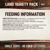 Wellness Core Tiny Tasters Land Variety Pack - 12 Pouches