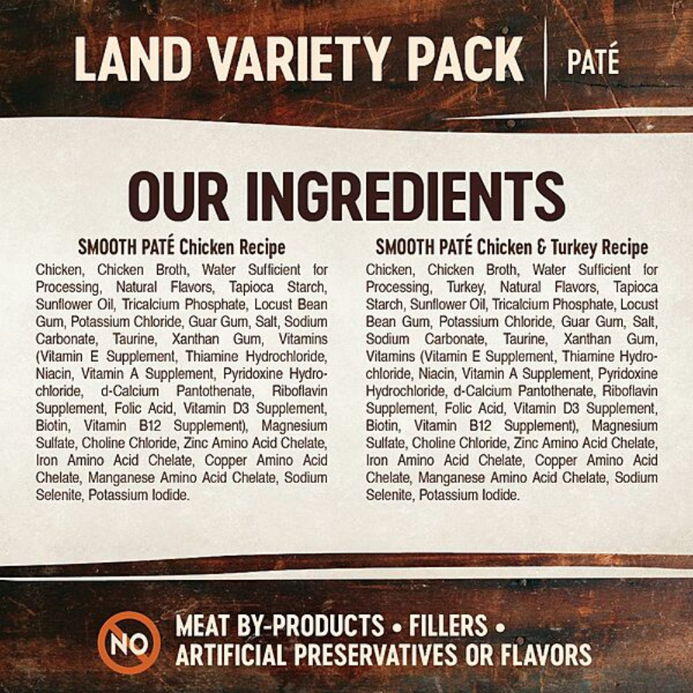 Wellness Core Tiny Tasters Land Variety Pack - 12 Pouches