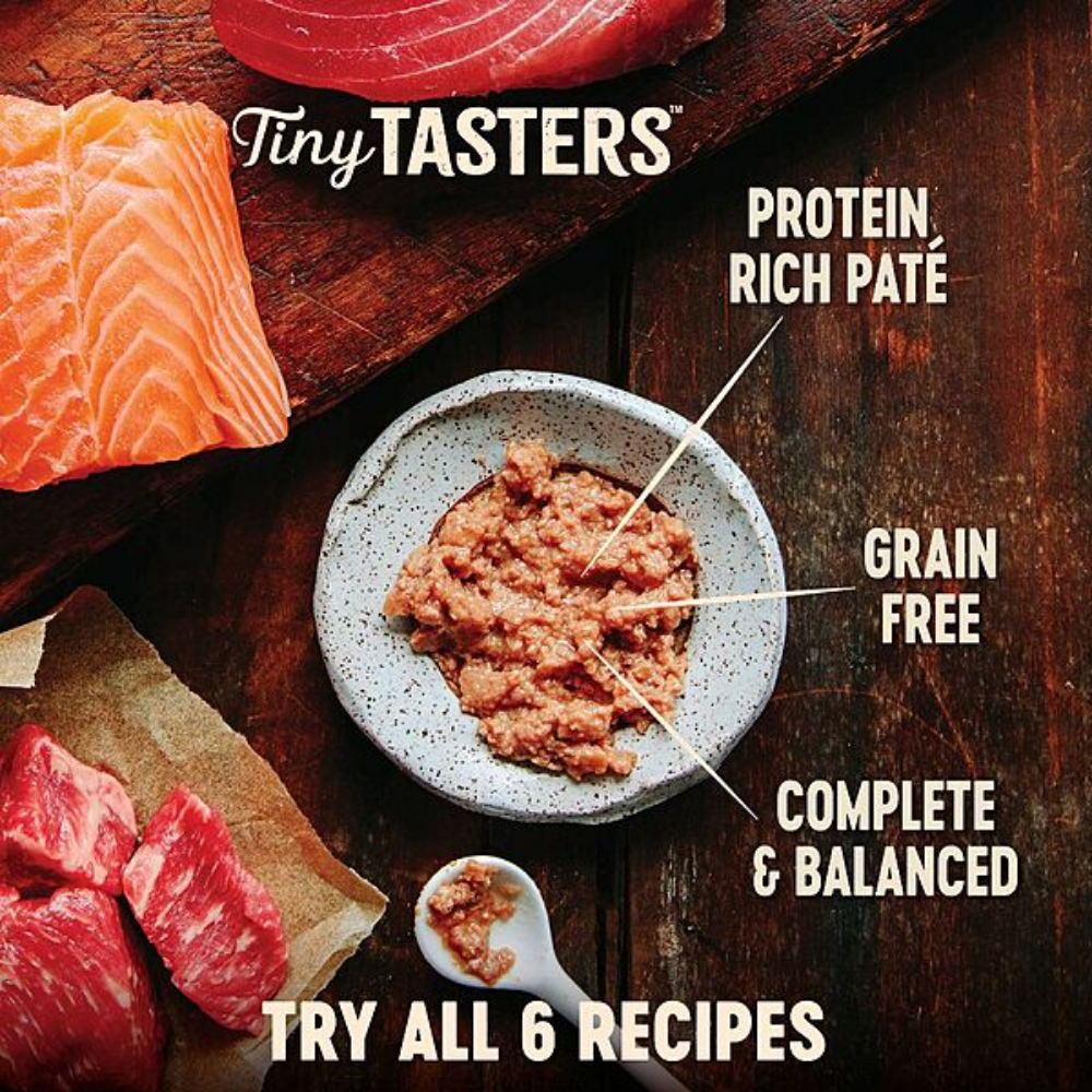 Wellness Core Tiny Tasters Land Variety Pack - 12 Pouches