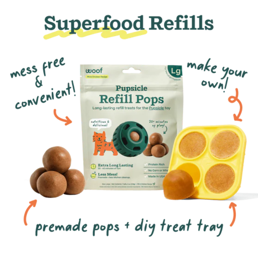 Woof Dog Pupsicle Enrichment Toy