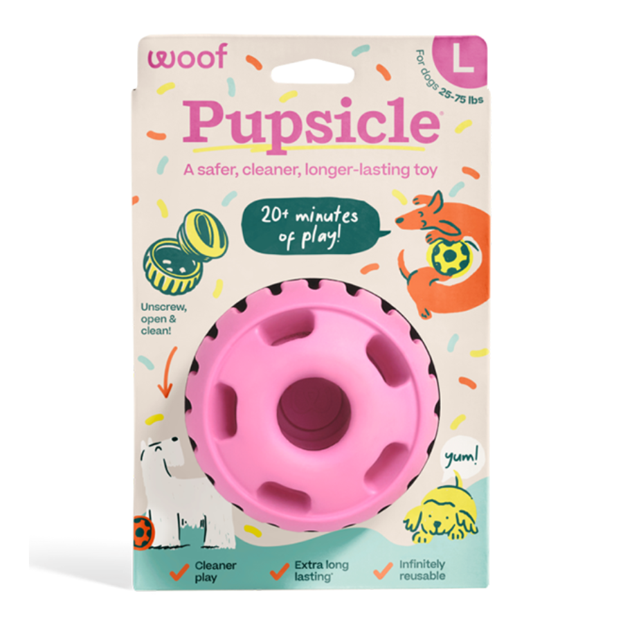 Woof Dog Pupsicle Enrichment Toy