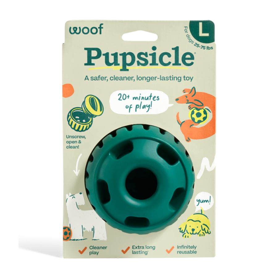 Woof Dog Pupsicle Enrichment Toy