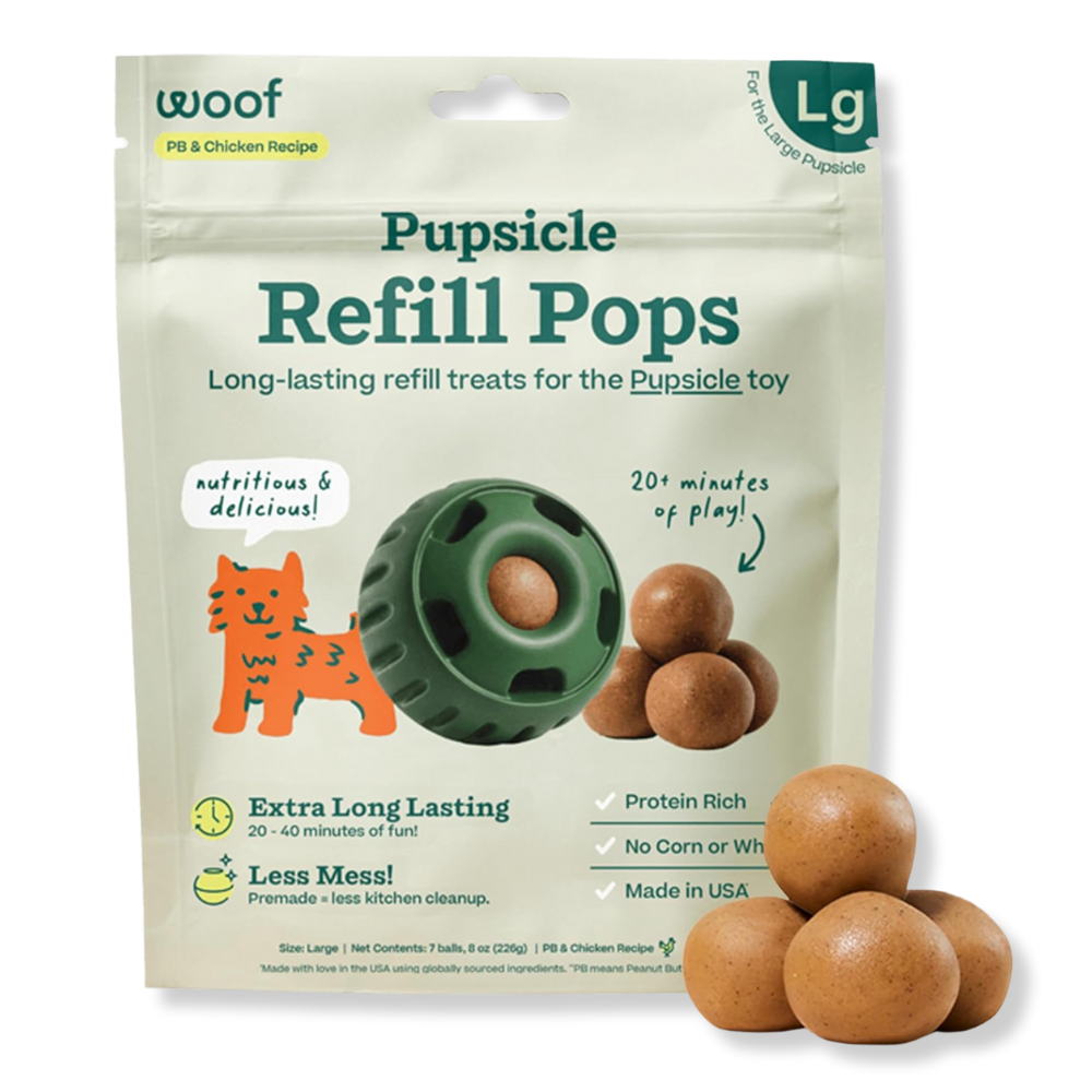 Woof Pupsicle Refill Pops