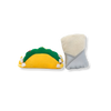 ZippyClaws NomNomz Taco and Burrito Cat Toy
