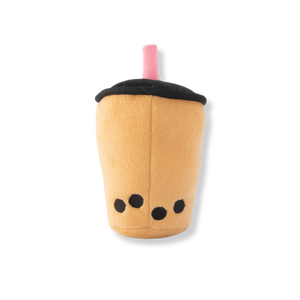 ZippyPaws NomNomz Boba Milk Tea Plush Dog Toy